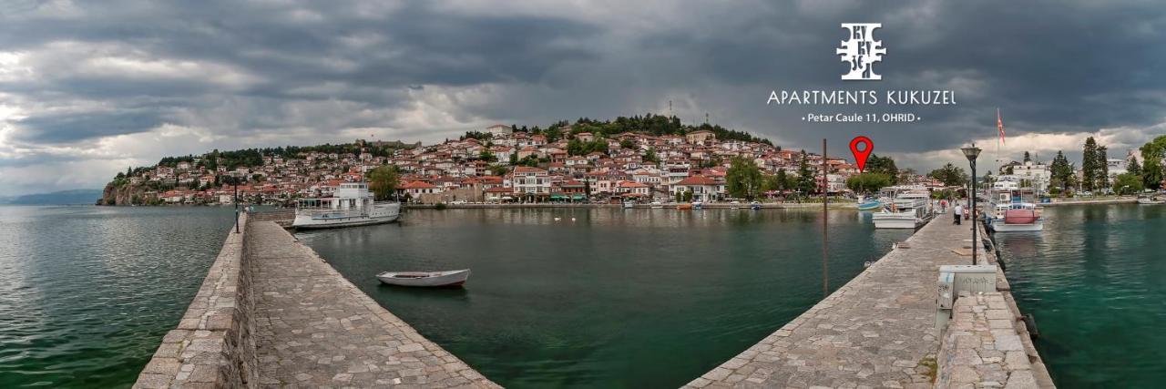 Kukuzel Apartments Ohrid Bagian luar foto